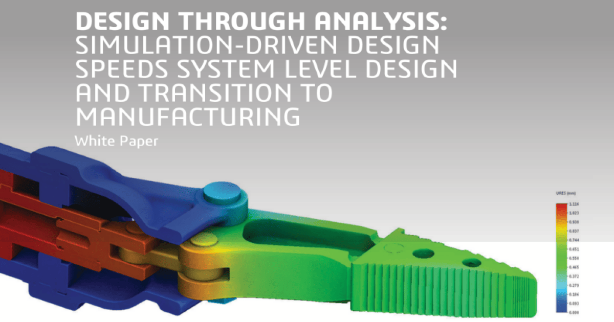 Design through analysis: Simulation-driven design | Central Innovation