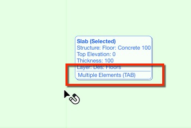 Slab Selected