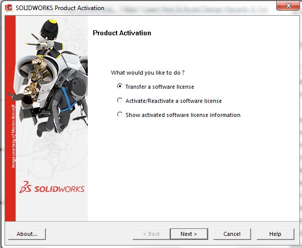 Solidworks Product Activation