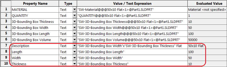 Weldment properties – automated!