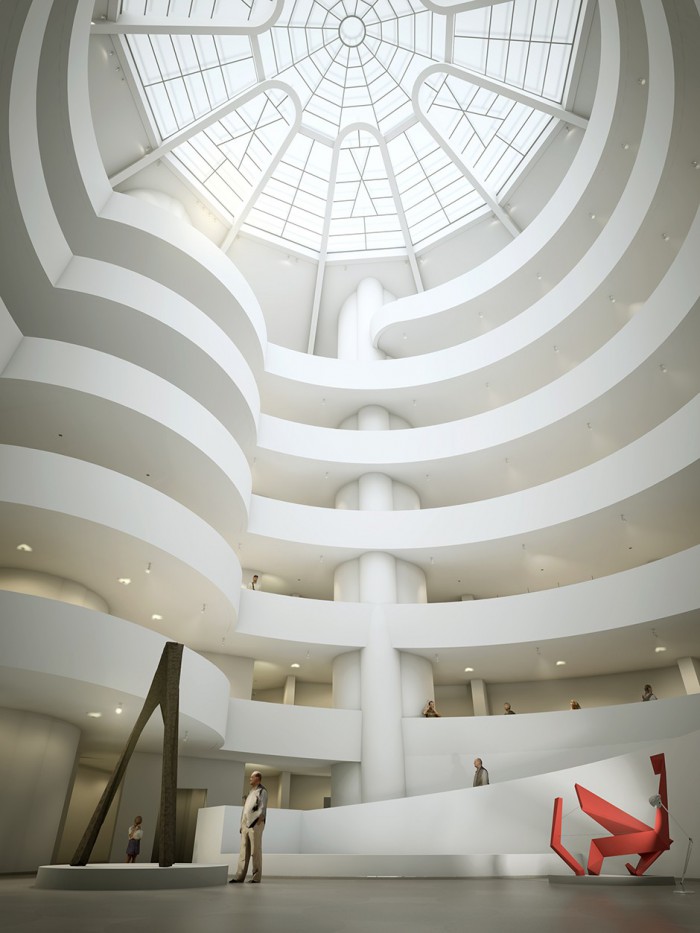 Rendering the Guggenheim Museum with Archicad 18 News