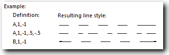 “hiding” specific lines in a drawing view using a blank line style