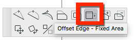 Offset Edge Fixed Area