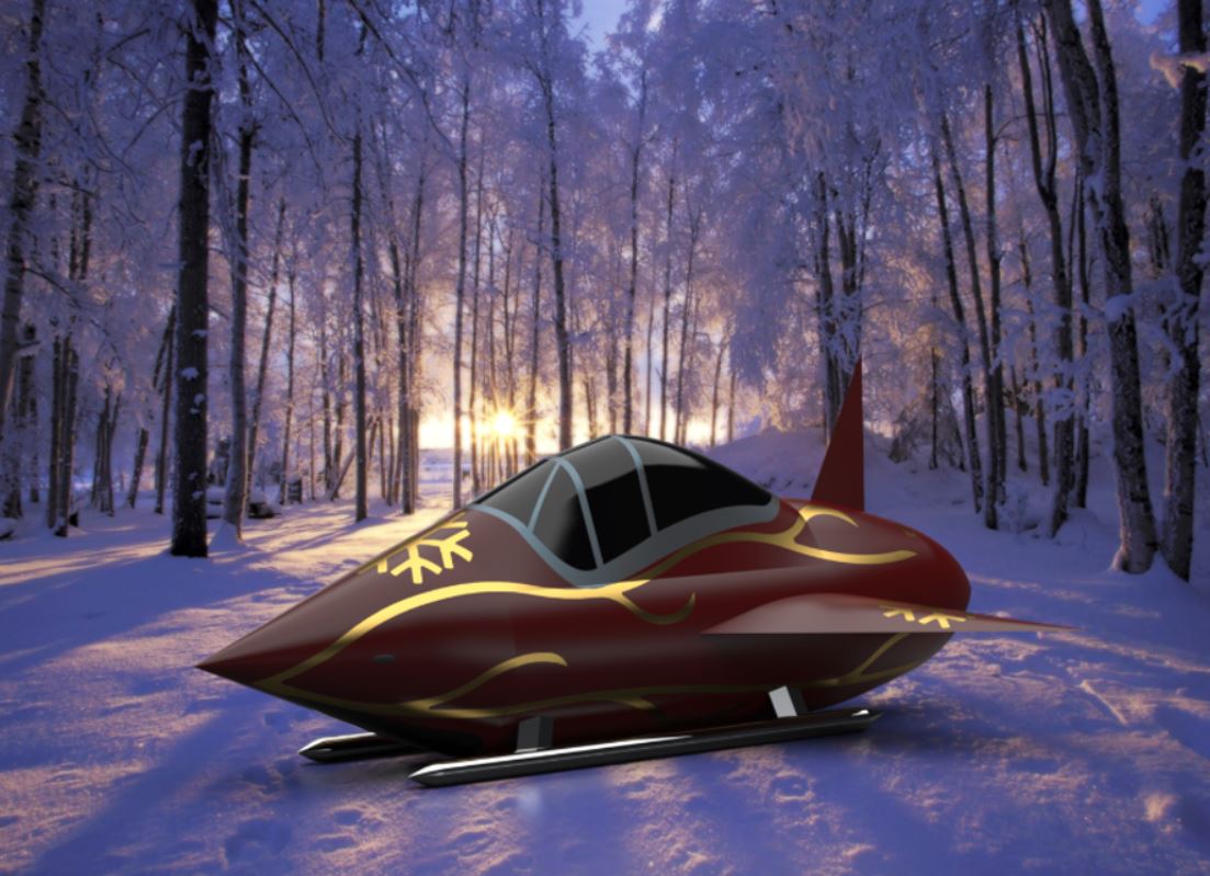 Redesigning Santa’s Sleigh using SOLIDWORKS
