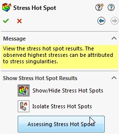 2020 SolidWorks - Assessing Stress Hot Spots