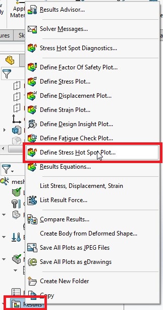 2020 SolidWorks - Assessing Stress Hot Spots