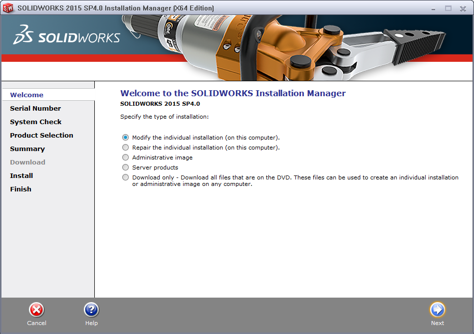 SOLIDWORKS Product upgrade on Stand-alone licenses