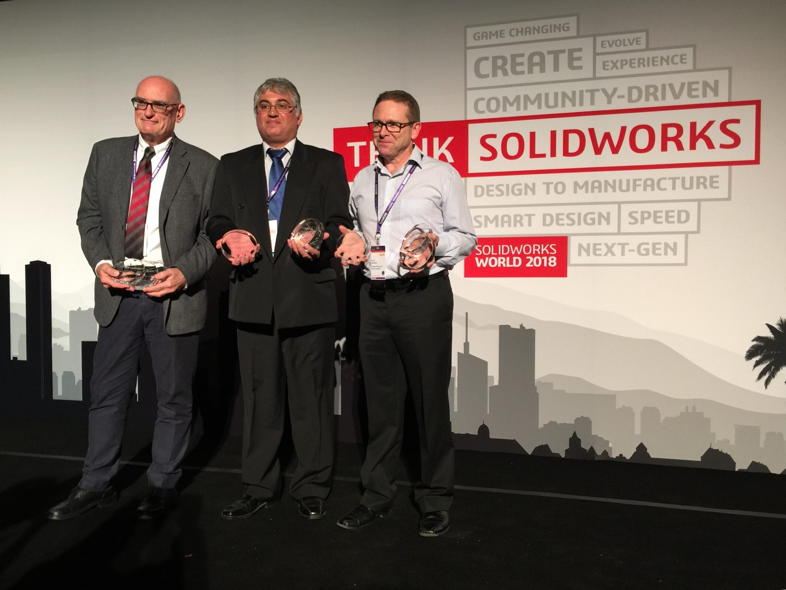 Intercad Part of Central Innovation Takes Top Honours At SOLIDWORKS World 2018