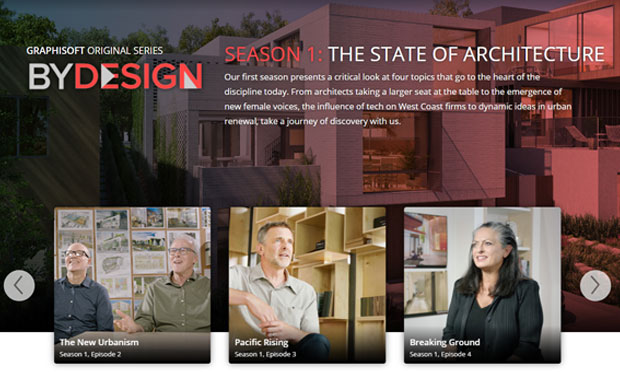 GRAPHISOFT’s “By Design” Series Receives Multiple Awards for Excellence