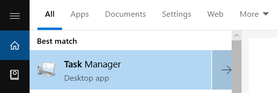 Locating Task Manager