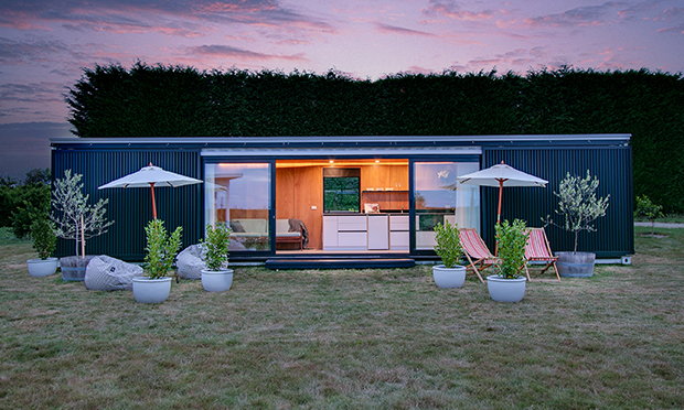 Life box project converts shipping container to home and raises money for cancer charity