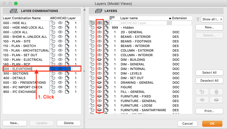 Layers (Model View)