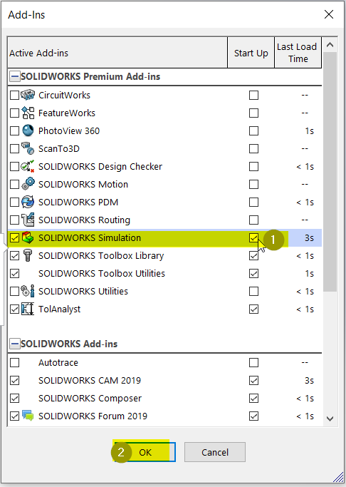 how to make an assembly in solidworks 2019