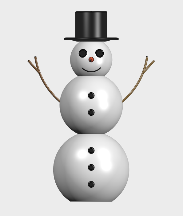 Snowman xdesign 3DExperince Output