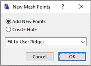 New Mesh Points