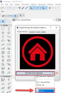 Adding picture to Project Preview window