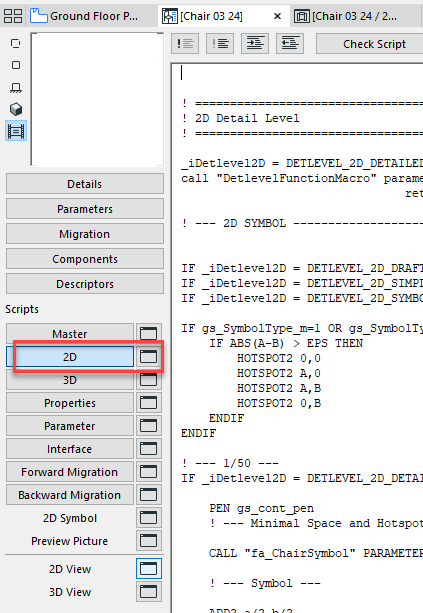 Deleting the 2D data.