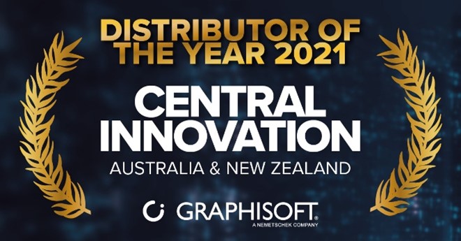Central Innovation ANZ has been awarded the prestigious title of “Distributor of the Year 2021” by GRAPHISOFT